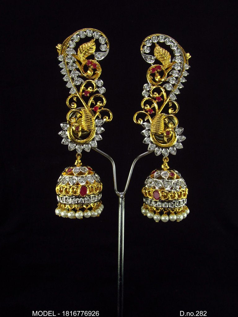 Cz Earrings - Amaara World