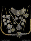 American Diamond Handcrafted Jewelry Set - 7731425 - View 1