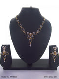 American Diamond Necklace Set   Wonderful Gift Item - Classic Necklace - Amaara World - SKU 7719605