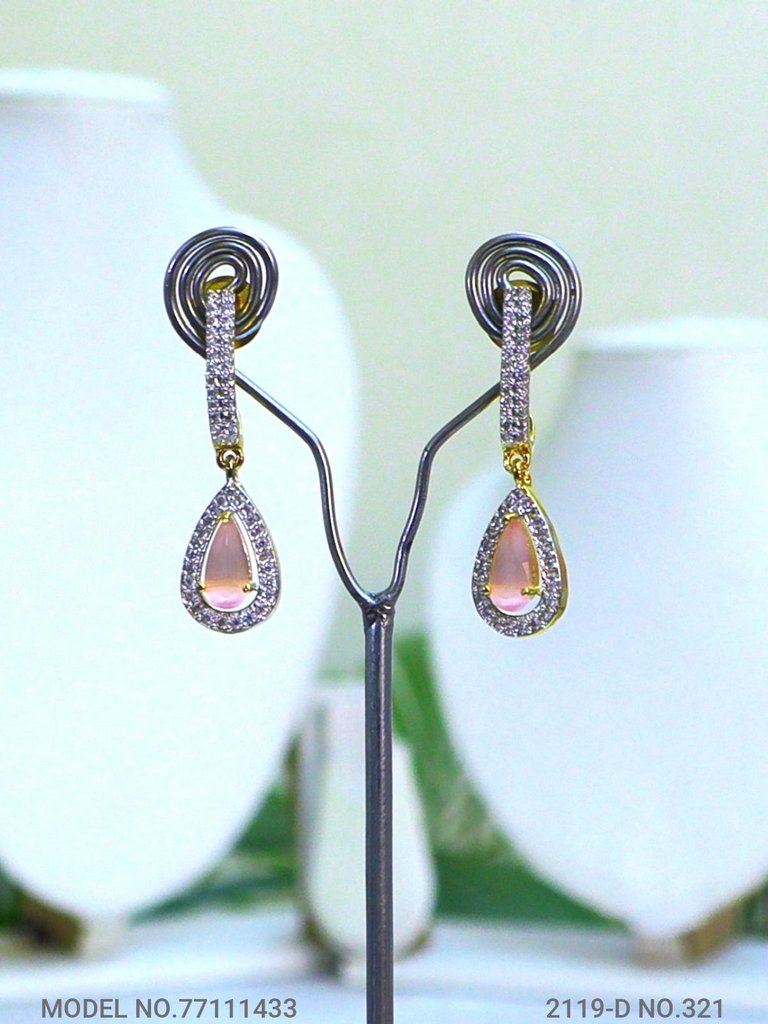 Cz Jewelry Set | Classic Pattern - View B