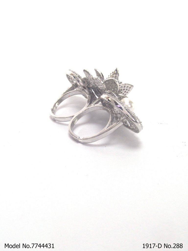 Crystal Zenith Ring - View 2 - Amaara World