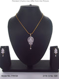Handcrafted Masterpiece | Cz Pendant Set - Amaara World USA - SKU 779729