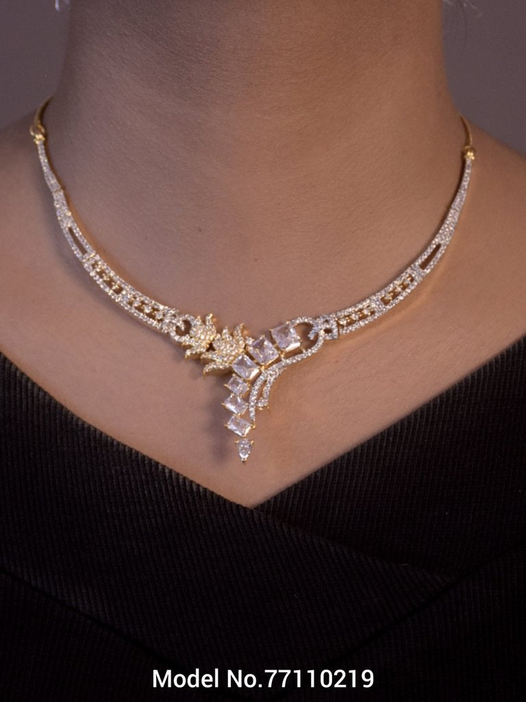 Cz Jewelry Set | Classic Pattern - View B