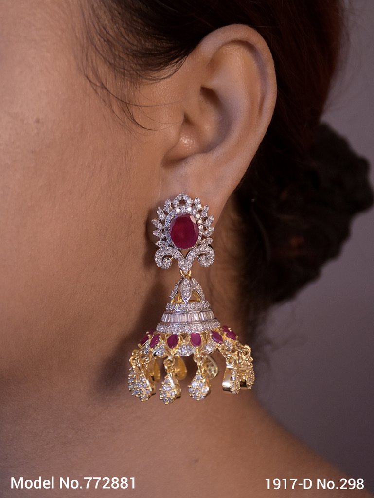 Lab Created Diamond Earrings - Amaara World