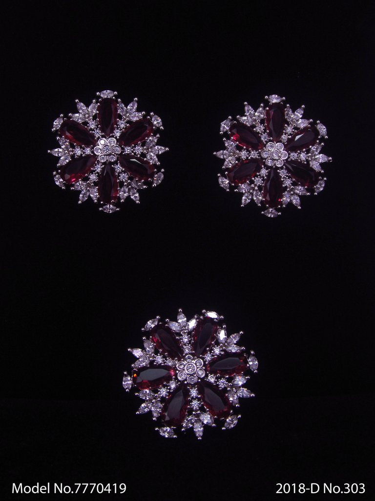 Earring With Finger Rings - Style 3 - Amaara World