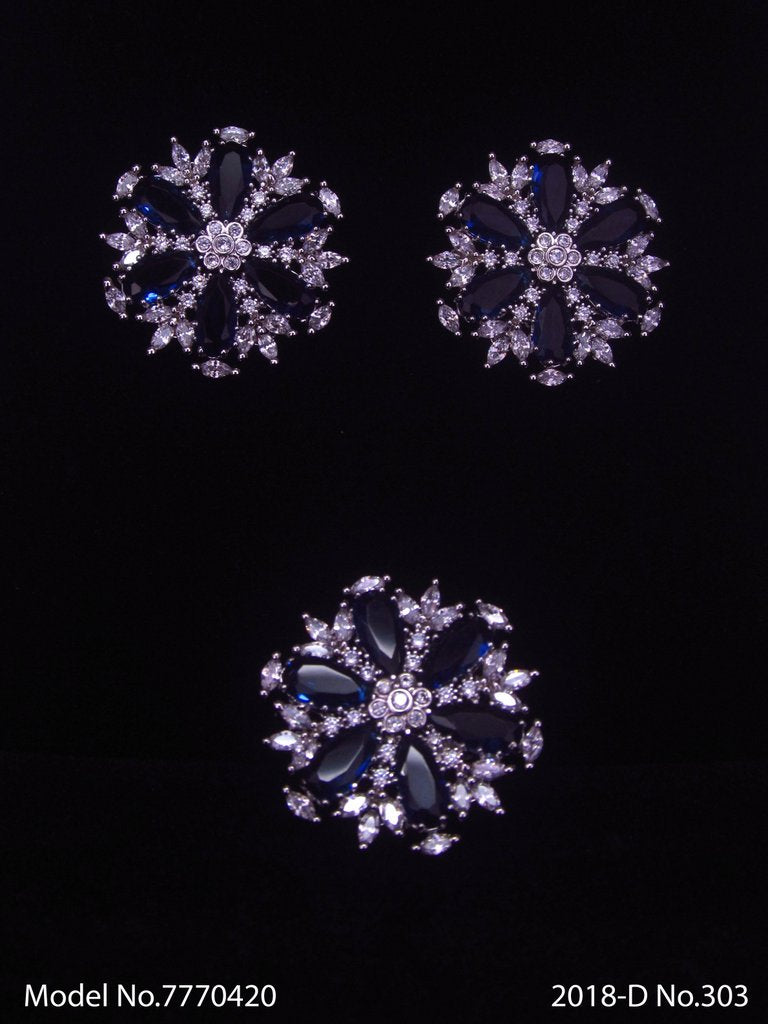 Earring With Finger Rings - Style 4 - Amaara World