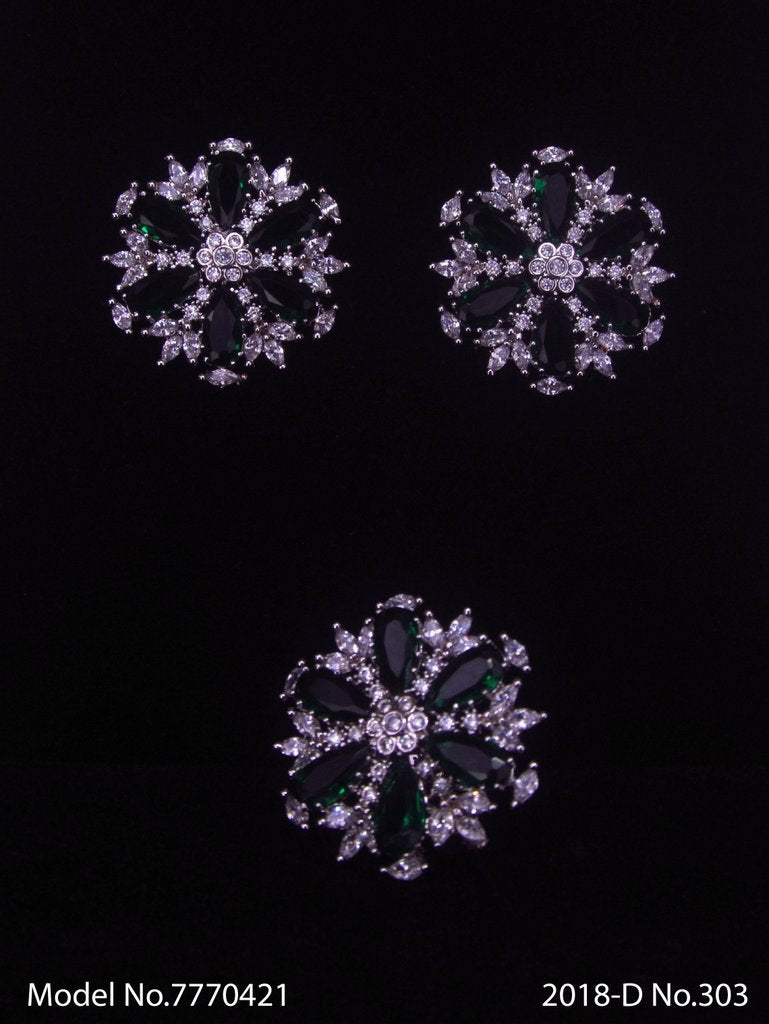 Earring With Finger Rings - Style 5 - Amaara World