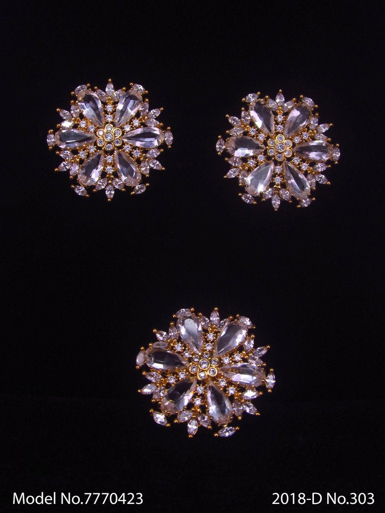 Earring With Finger Rings - Style 7 - Amaara World