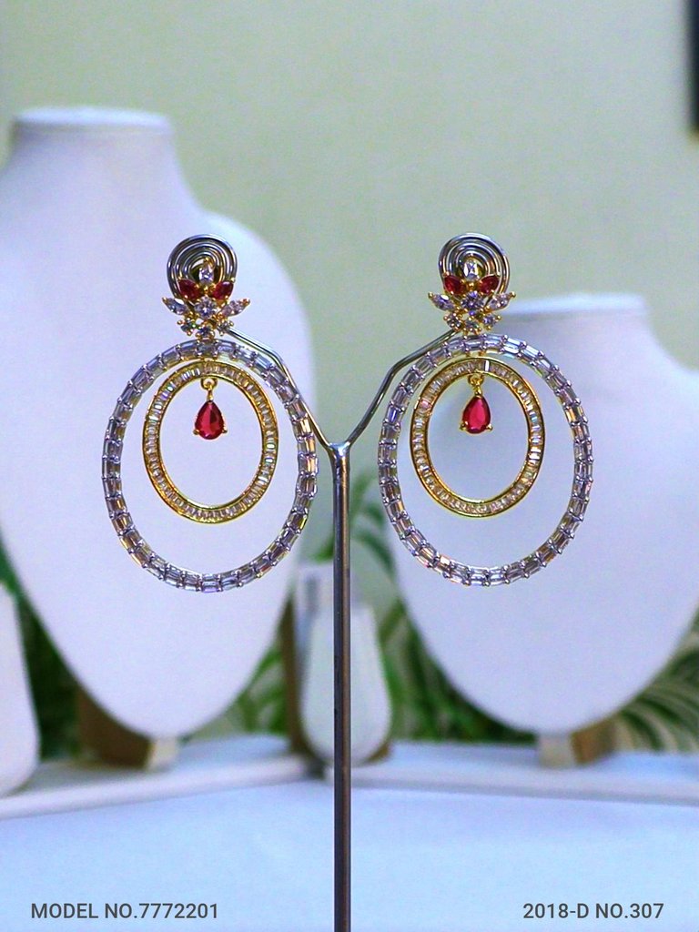 Designer Collection | AD Earrings - Amaara World