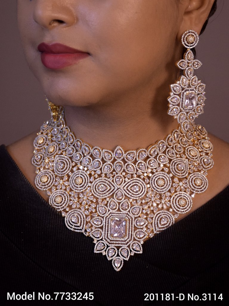 Necklace Set for Wedding Parties - 7733244 - Color variant