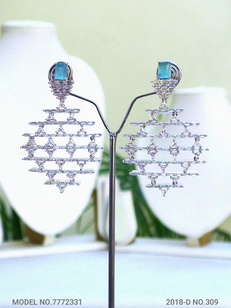 Zircon Earrings | Cz / AD Jewelry - Amaara World