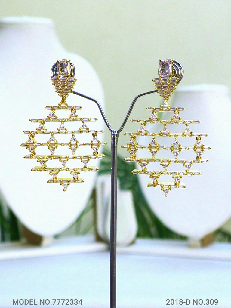 Diamond Replica Earrings - Amaara World
