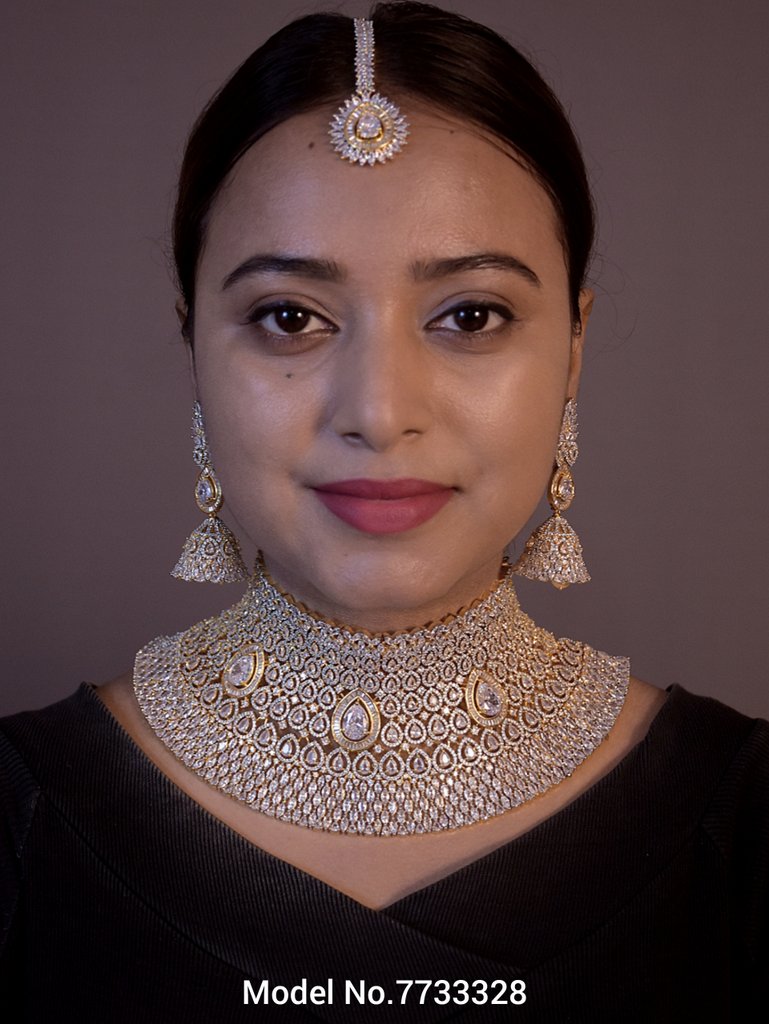 Real Zircon Fashion Jewelry Set - 7733328 - View 2
