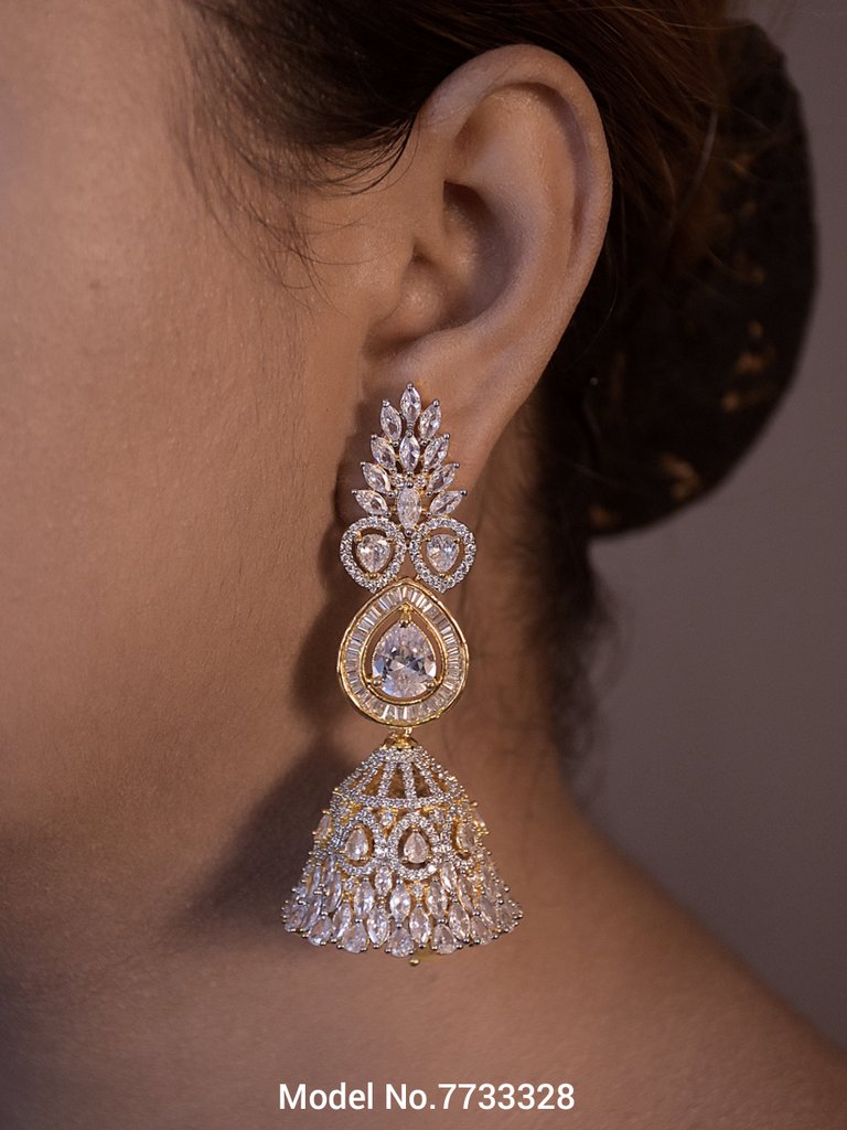 Real Zircon Fashion Jewelry Set - 7733328 - View 3