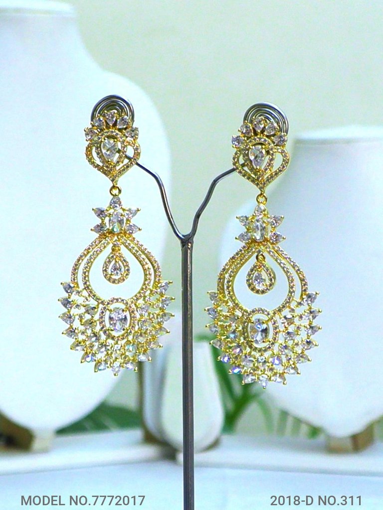 Cz Earrings - Amaara World