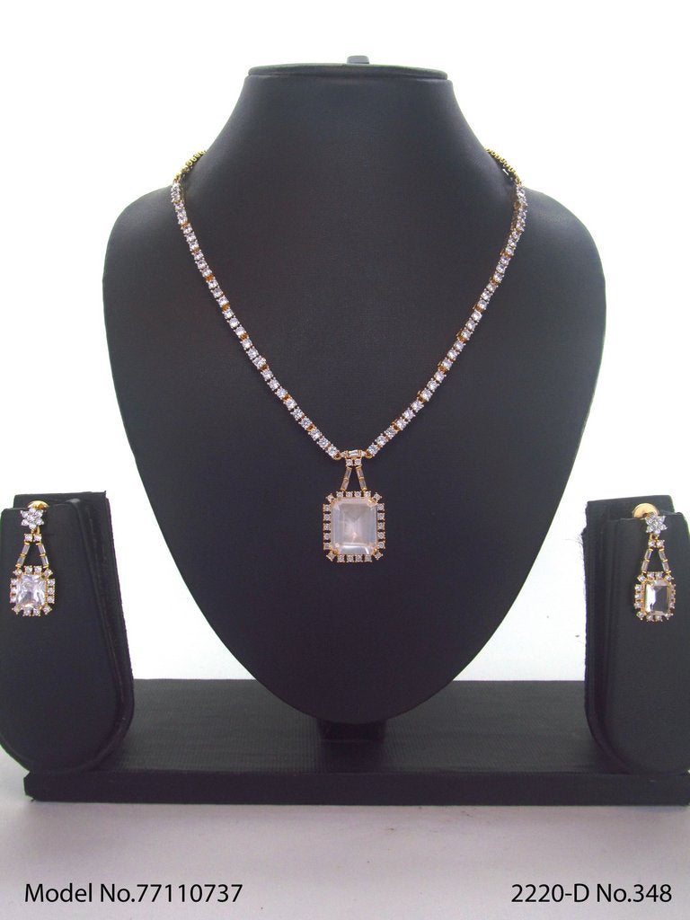 Cz Jewelry Set | Classic Pattern - View B