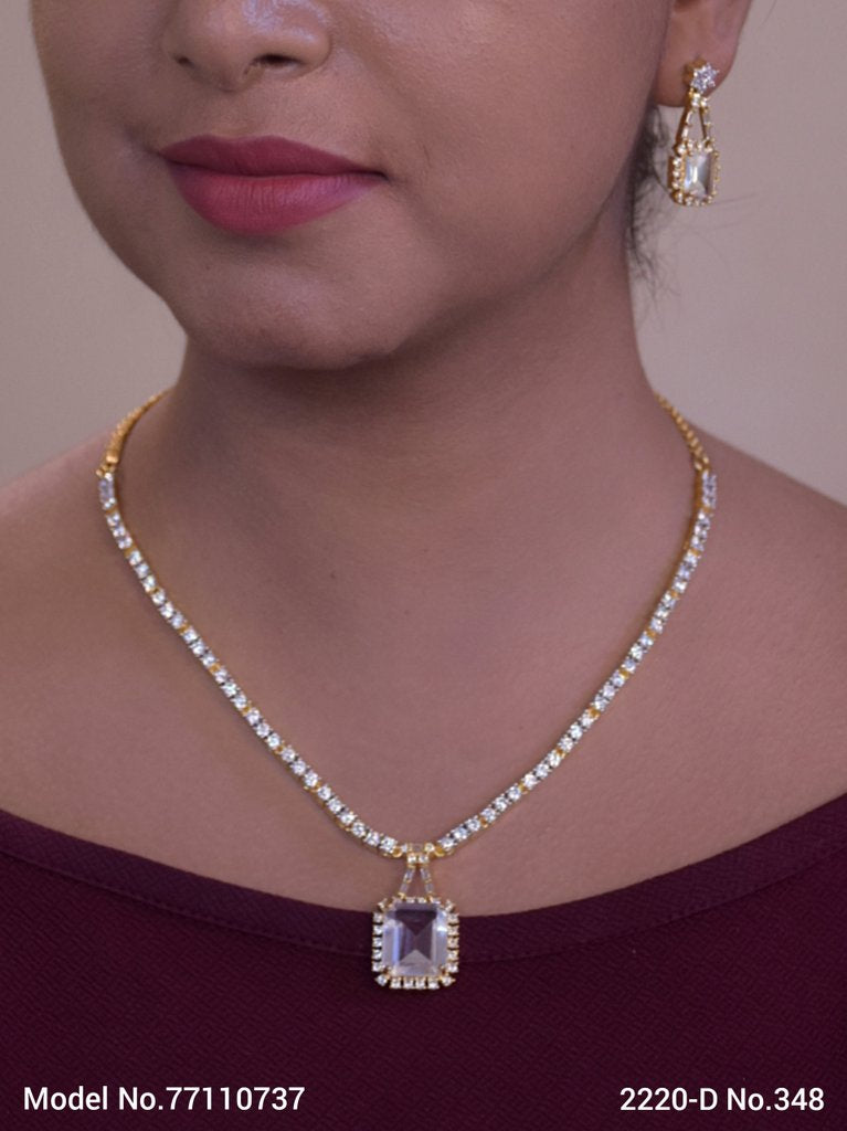 Cz Jewelry Set | Classic Pattern - Amaara World