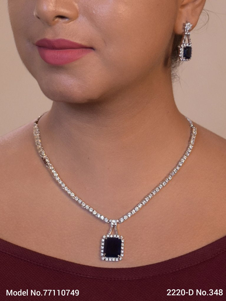 American Diamond Necklace Set | Wonderful Gift Item - Amaara World