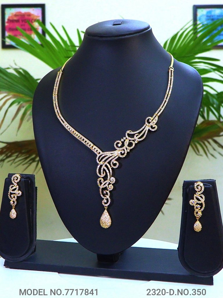 American Diamond Necklace Set | Wonderful Gift Item - Amaara World