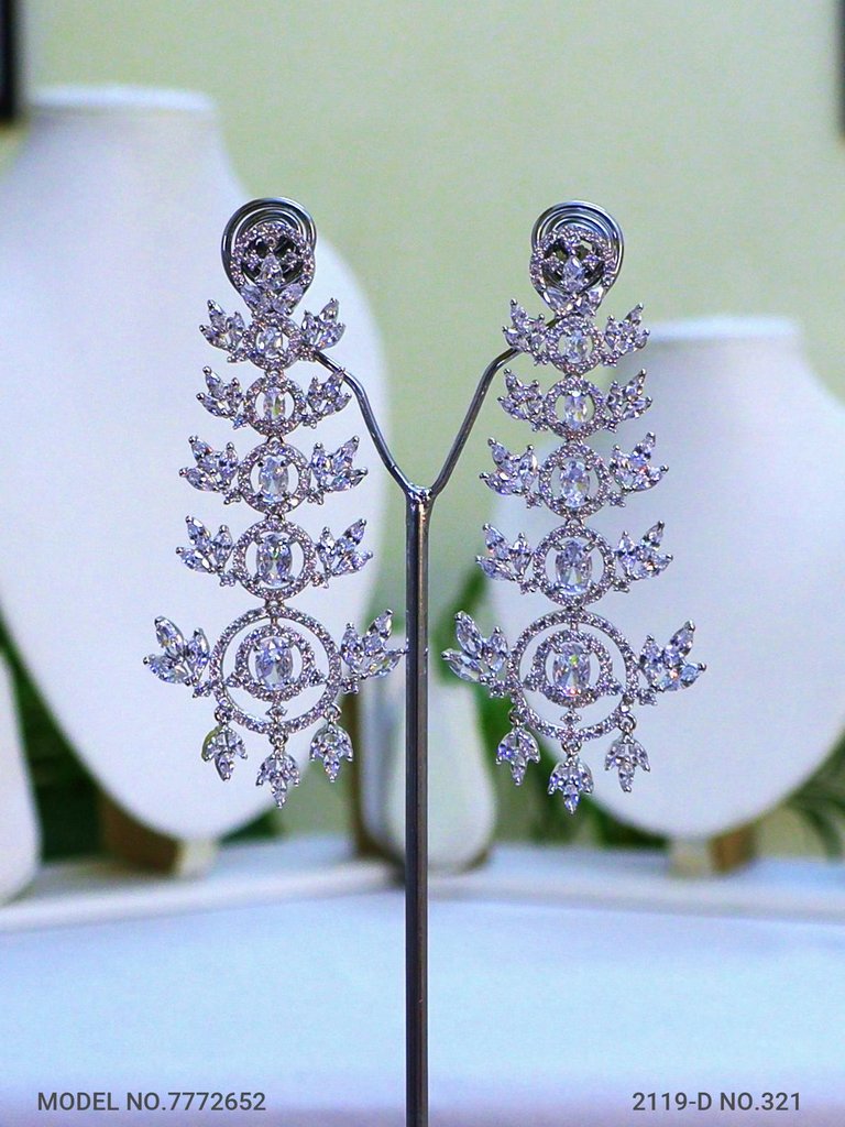 International Design | Cz Earrings - Amaara World