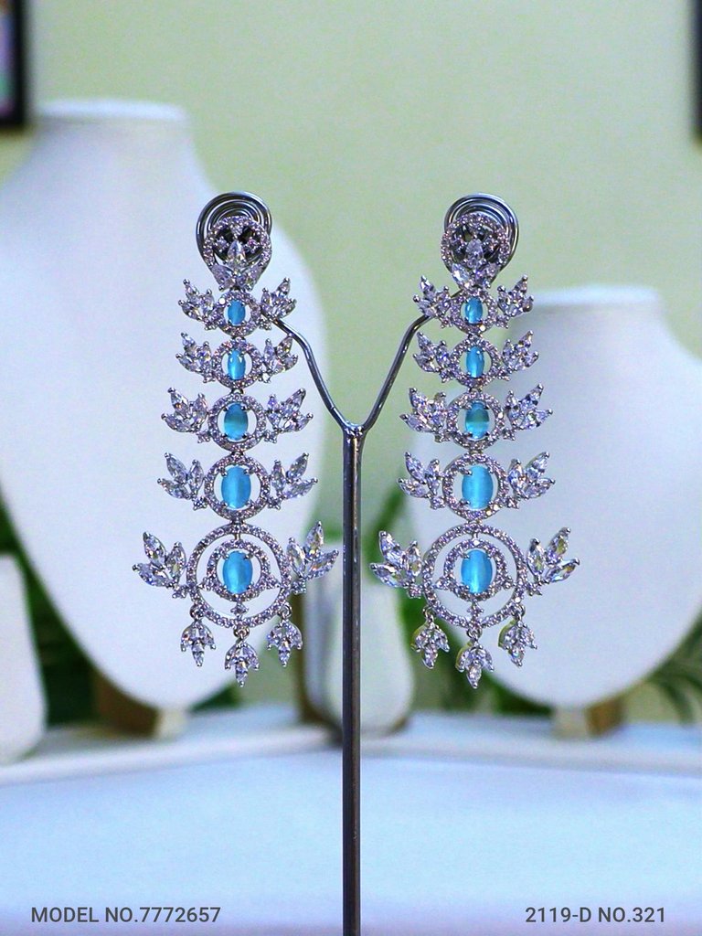 Lab Created Diamond Earrings - Amaara World
