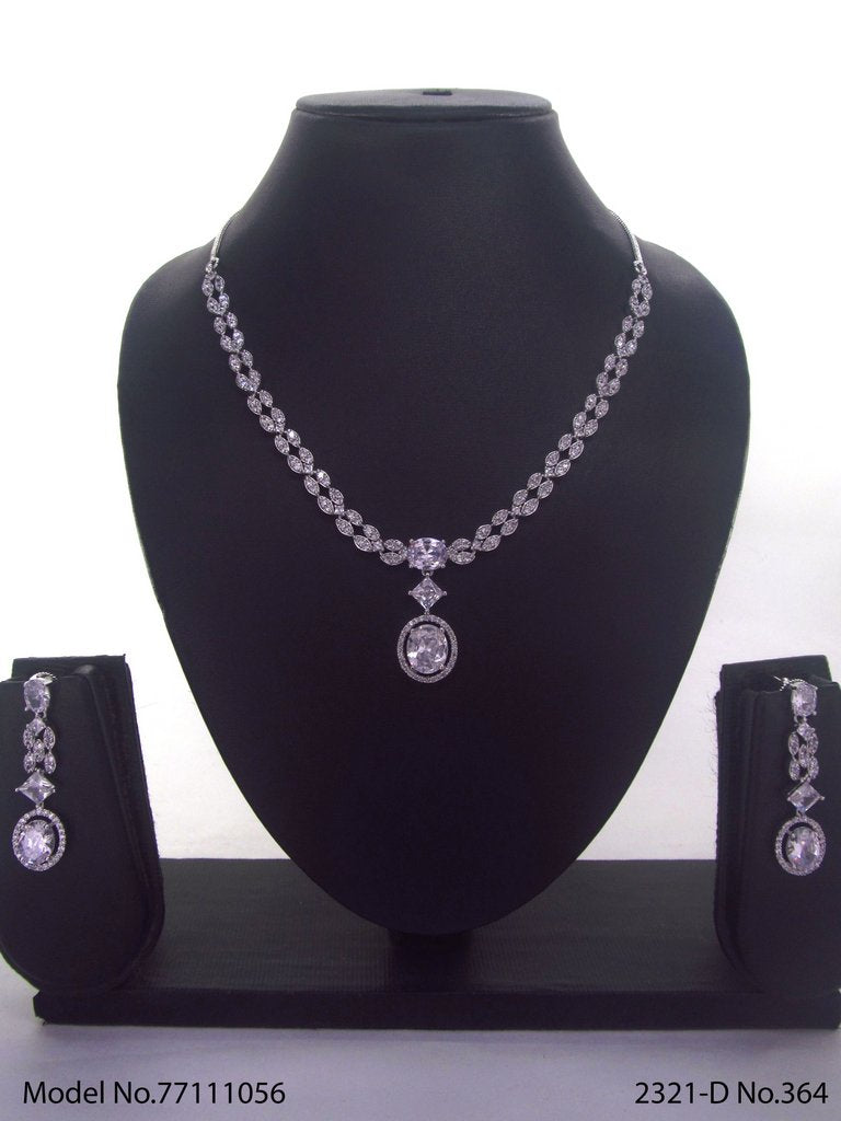 Made in India | Cz Necklace Set - Amaara World