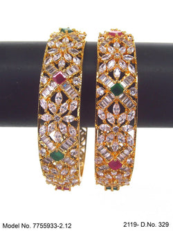 Fine Shine Bangles - Amaara World USA - SKU 7755933
