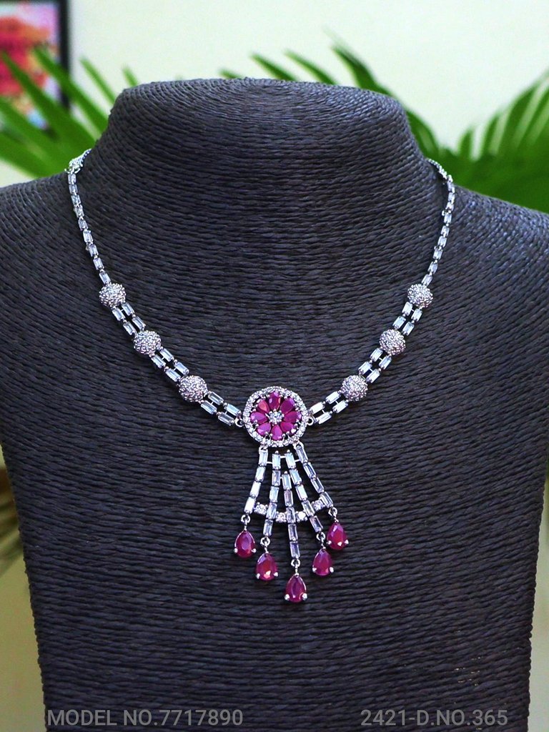 Cz Necklaces| Traditional Trendy Gift Ideas - View A