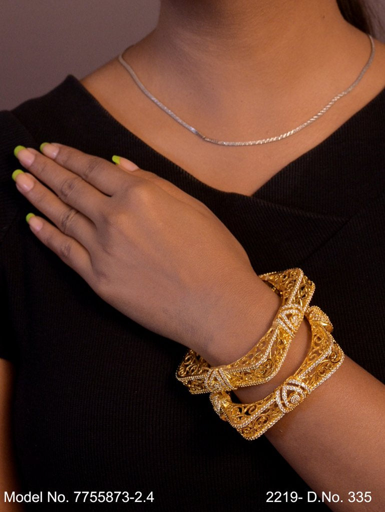 Eternal Love Bangles - View 2 - Amaara World