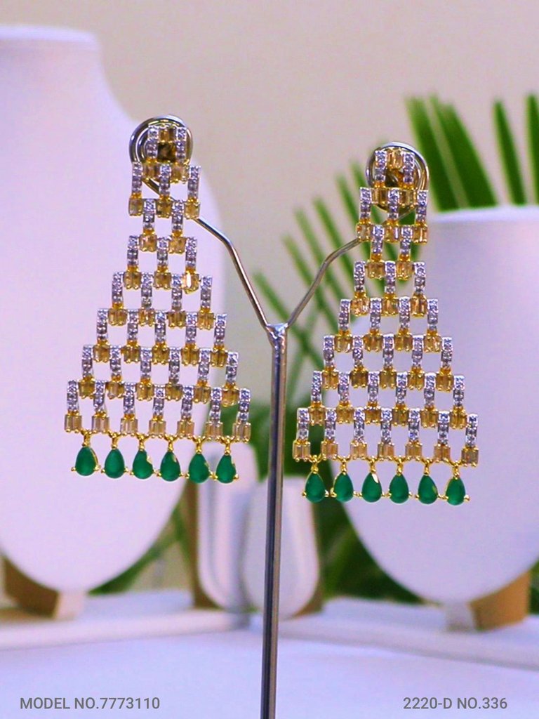 Cz Earrings | Wedding Jewelry - Amaara World