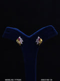 Ethnic Cubic Zirconia Earrings - Amaara World USA - SKU 7779265
