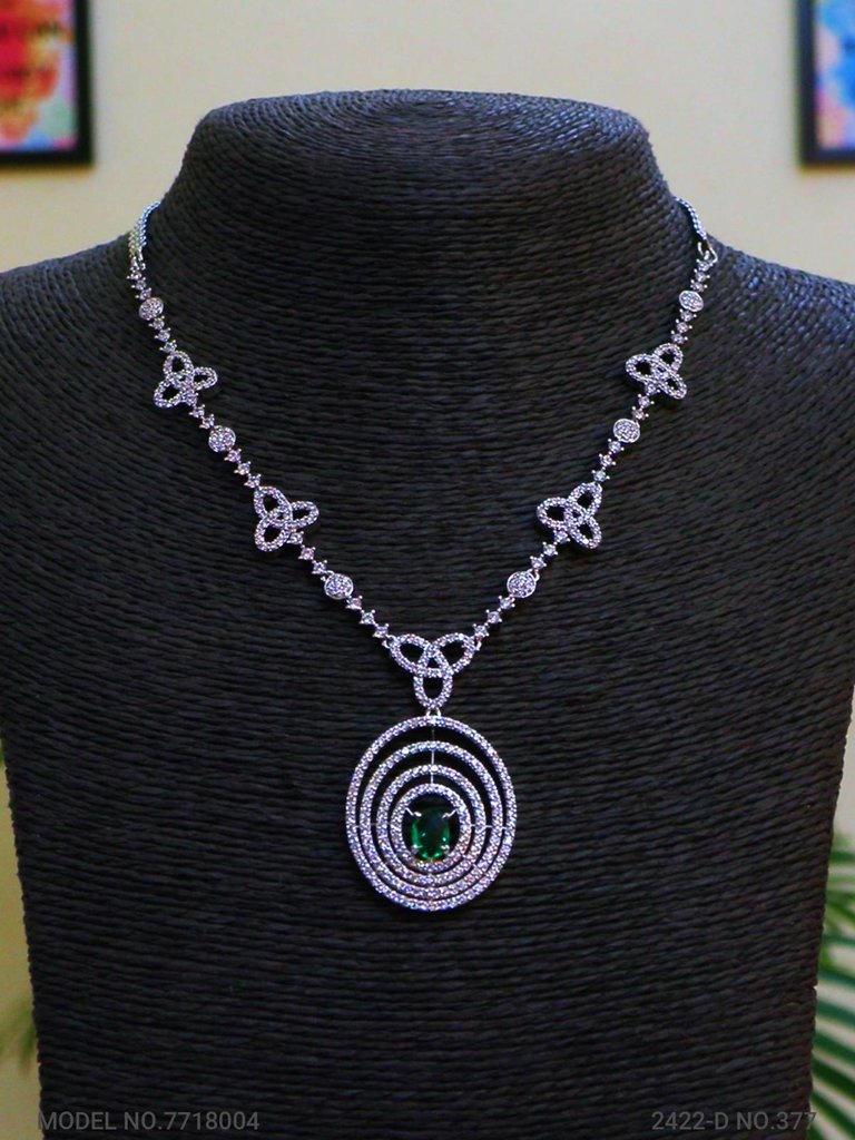 American Diamond Necklace Set | Wonderful Gift Item - View A