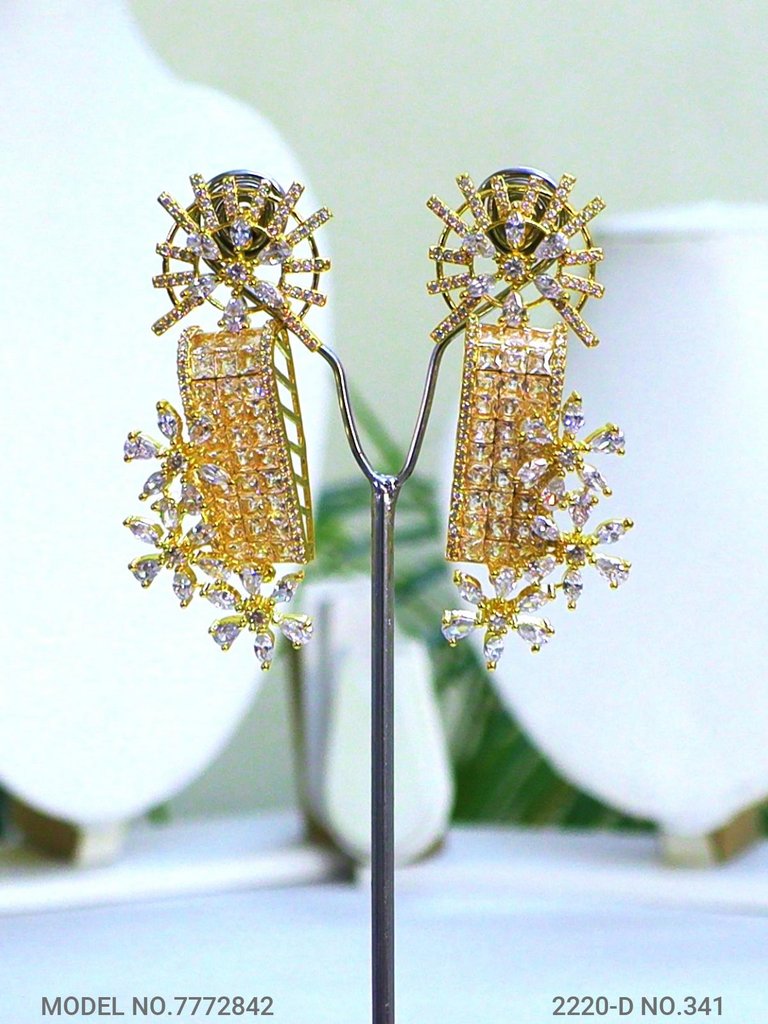 Cz Earrings | Wedding Jewelry - Amaara World