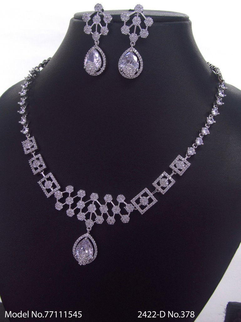 Classic Cz Necklace | Light Sets for All Occasions - Amaara World