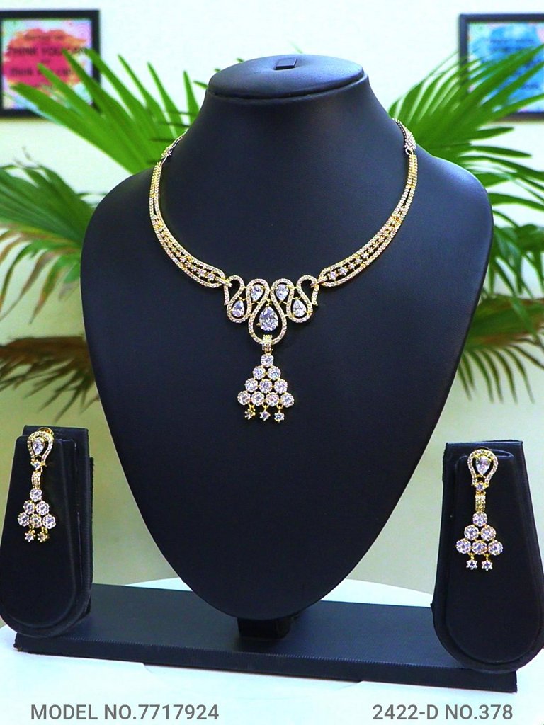Made in India | Cz Necklace Set - Amaara World