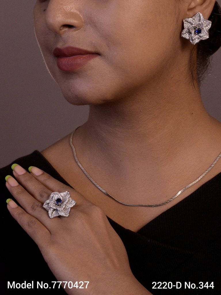 Earring With Finger Rings - Style 4 - Amaara World