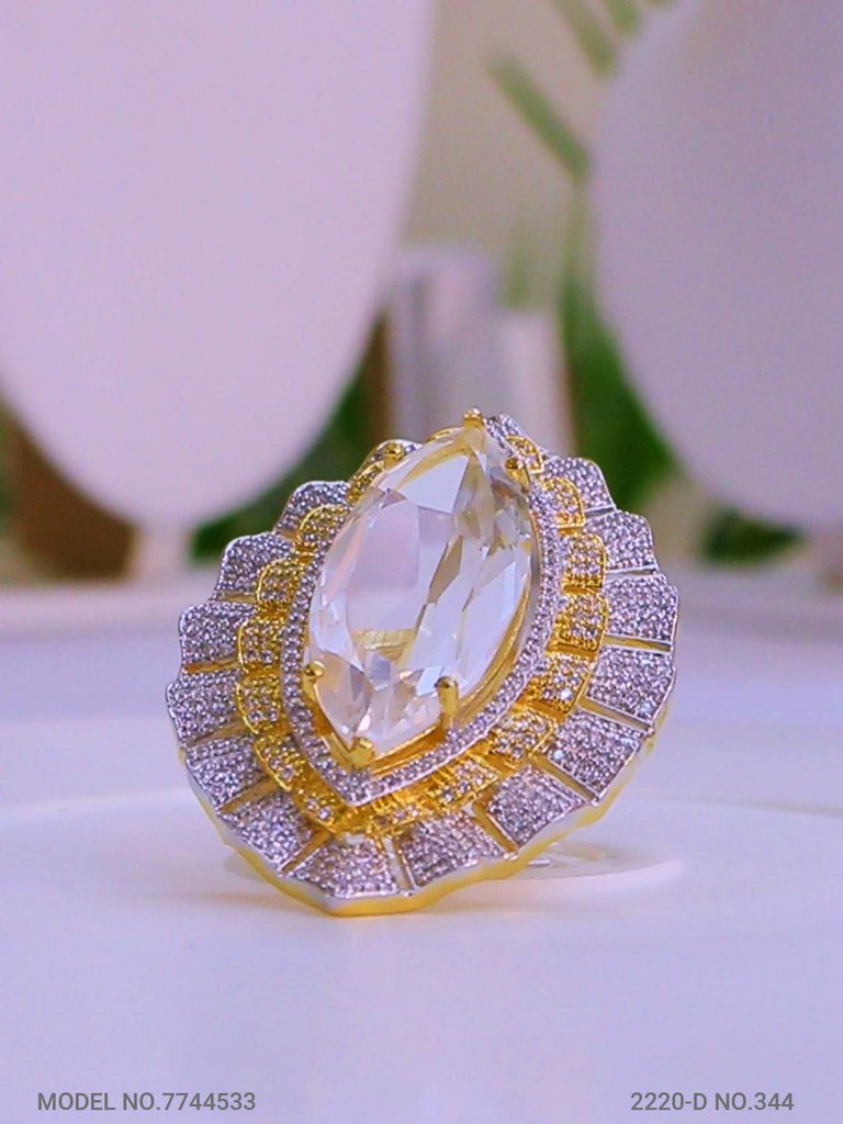 Crystal Zenith Ring - Amaara World USA - SKU 7744533