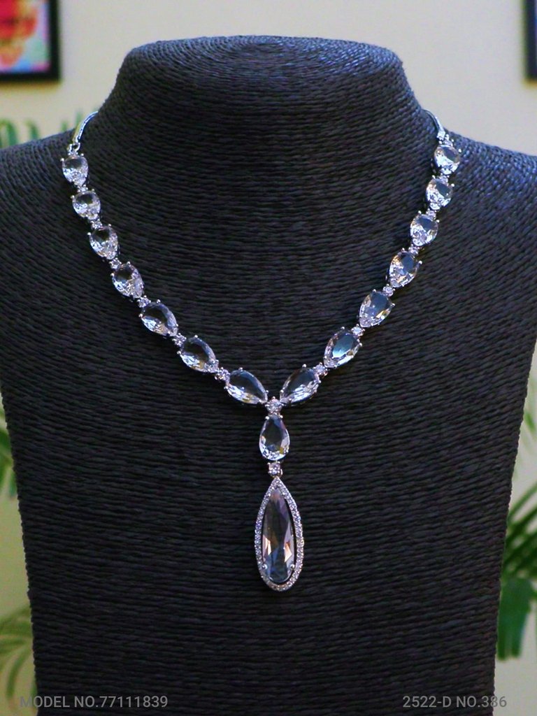 Handcrafted Masterpiece | Cz Set - View A