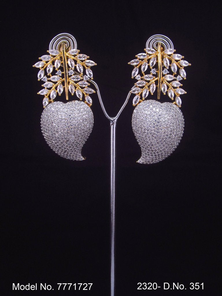 Cz Earrings | Wedding Jewelry - Amaara World
