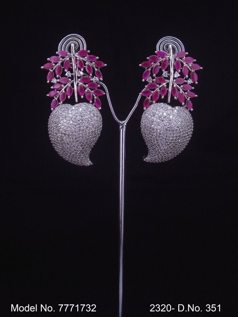 Zircon Earrings | Cz / AD Jewelry - Amaara World