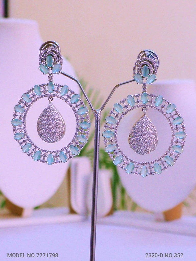 Partywear Earrings for Weddings - Amaara World