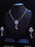 Classic Cz Jewelry Set with Earrings - Amaara World