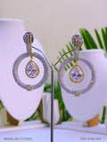 Cz Designer Long Earrings - Amaara World