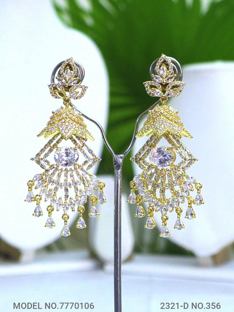 Lab Created Diamond Earrings - Amaara World