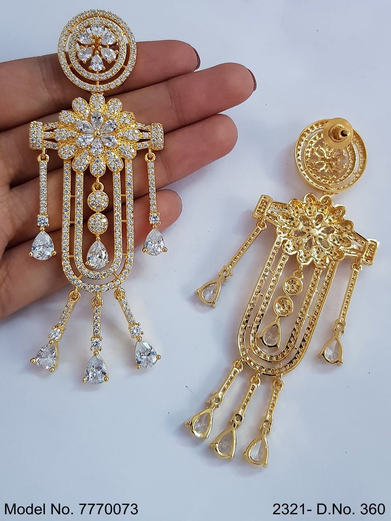 Earrings for Wedding Occasions - View A