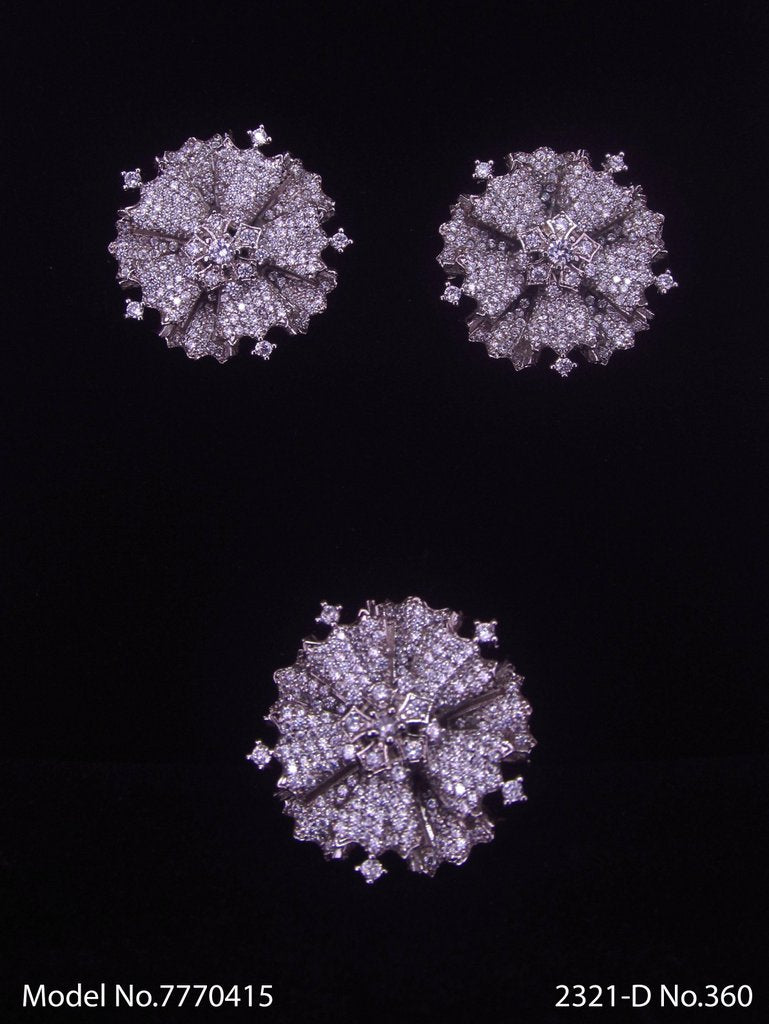 Earring With Finger Rings - Style 1 - Amaara World