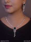 Classic Cz Jewelry Set with Earrings - Amaara World