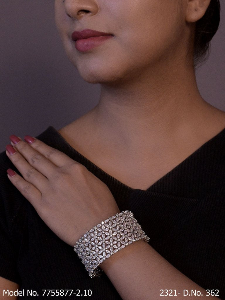 Shine Wave Bangles - View A