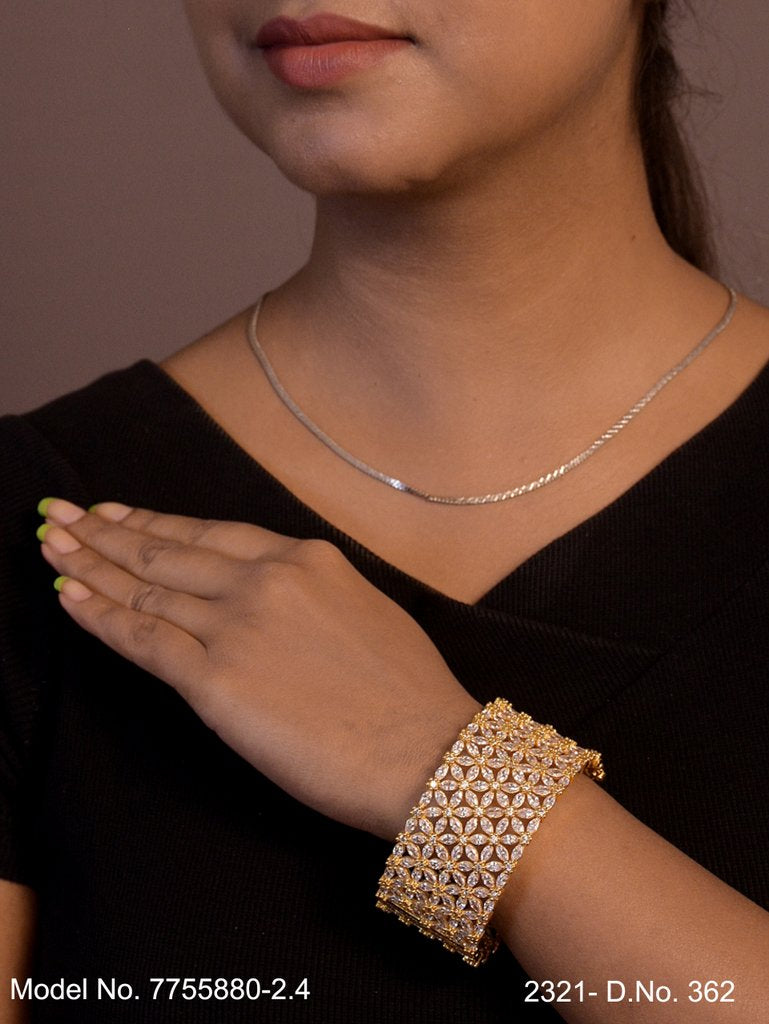 Luxe Shine Bangles - View 2 - Amaara World