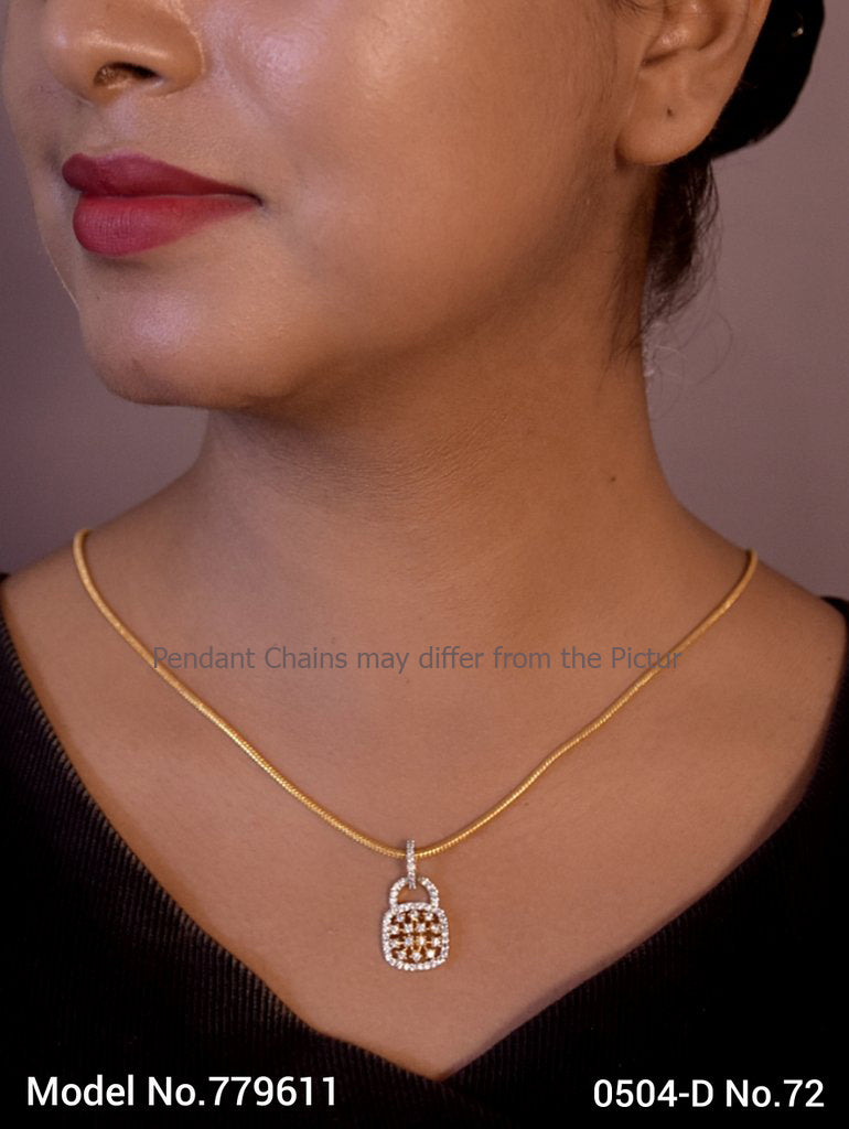 Original Cubic Zircon | Classic Pendant Set - Style 2 - Amaara World